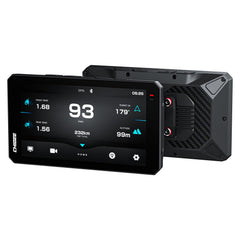 CHIGEE AIO-6 MAX dashboard display shows clear daylight navigation.