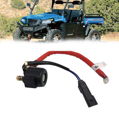 Chikia Hisun 550-750 starter relay front view highlights reliable engine start potential