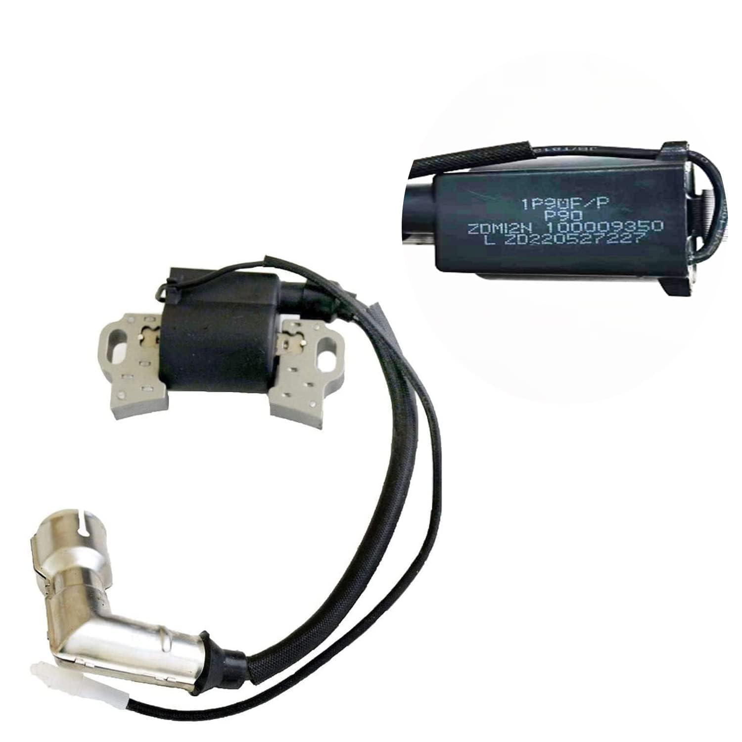 Chikia ignition coil fitment diagram for 4P90 series engines ensures proper mounting.