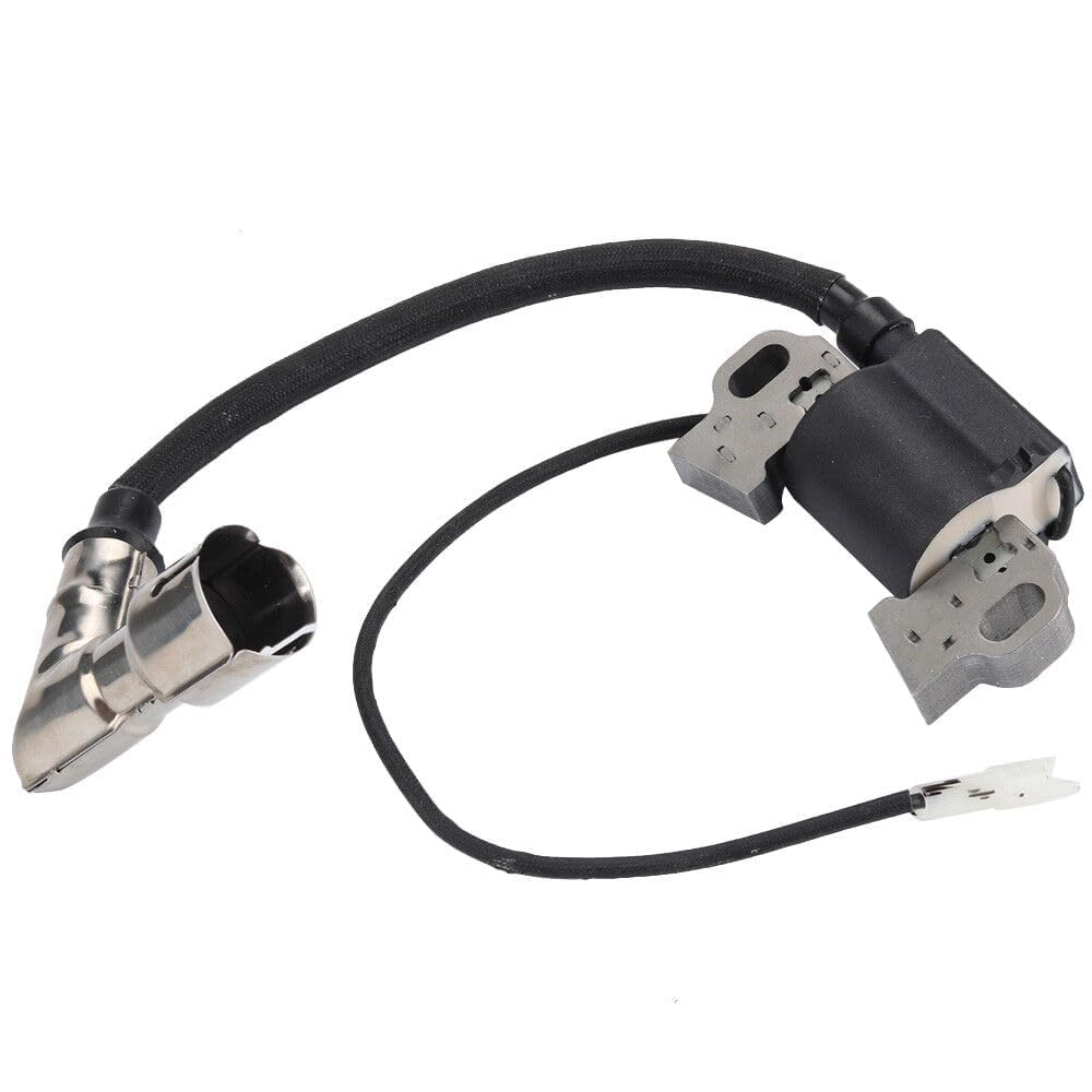 Chikia ignition coil wiring terminals closeup emphasizing secure electrical connections.