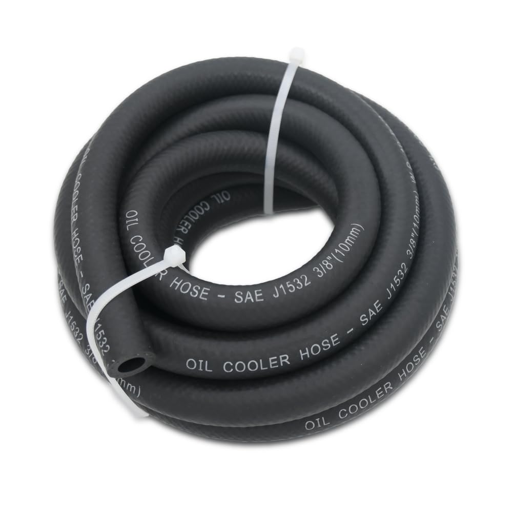 choimoon 3/8 transmission hose coiled for easy storage and quick installation