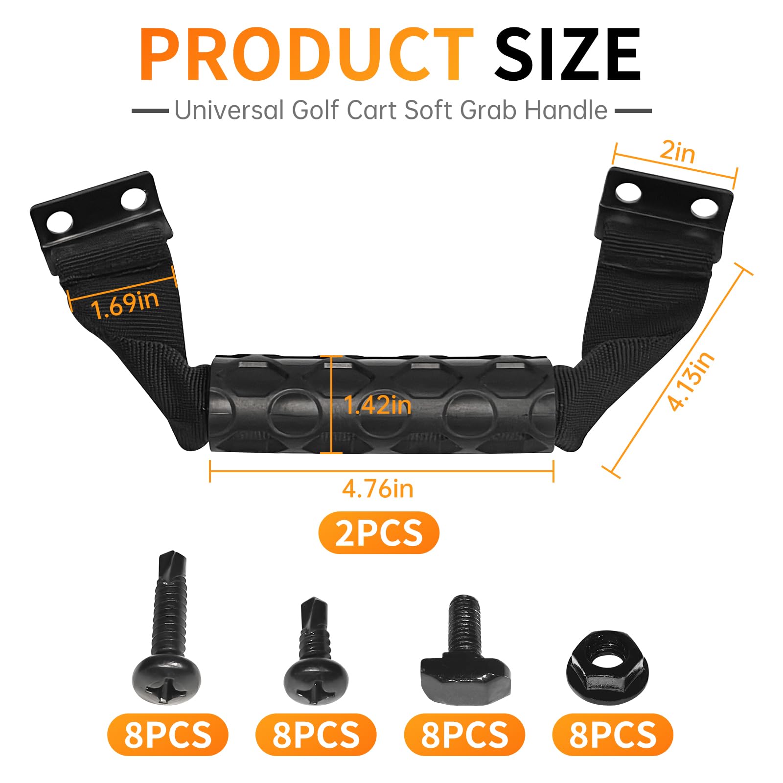 Closeup of CHolic soft grab handle showing anti-slip texture and grip comfort