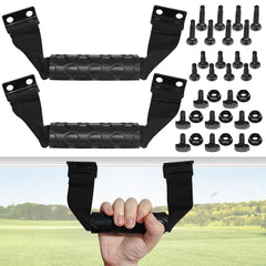 CHolic universal golf cart soft grab handle being installed on a cart for a secure grip