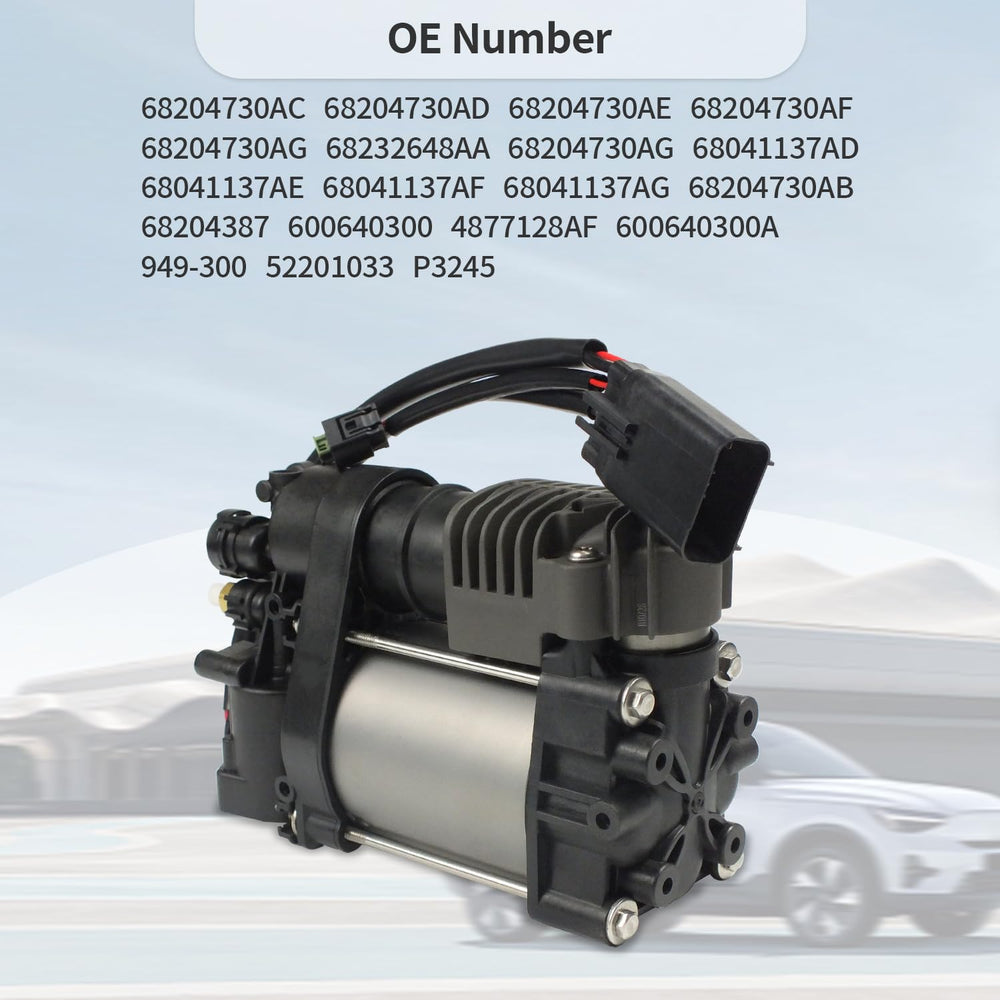 Chonse air suspension pump packaging featuring brand quality and ready-to-install convenience