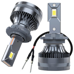 CHOPDARK D2H LED bulbs bypass ballast for simple 12V power connection.