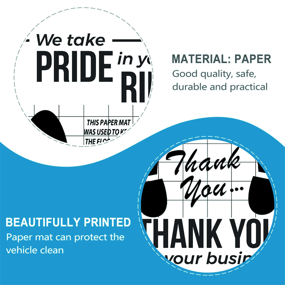 CHORMING disposable mats enabling quick cleanup after use