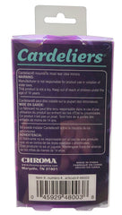 Chroma Cardelier faux crystal teardrops sparkle, elevating cabin ambiance on the go