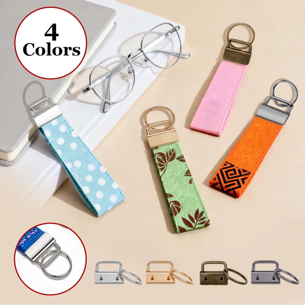 ChromLives 40-piece key fob hardware set for easy customization.