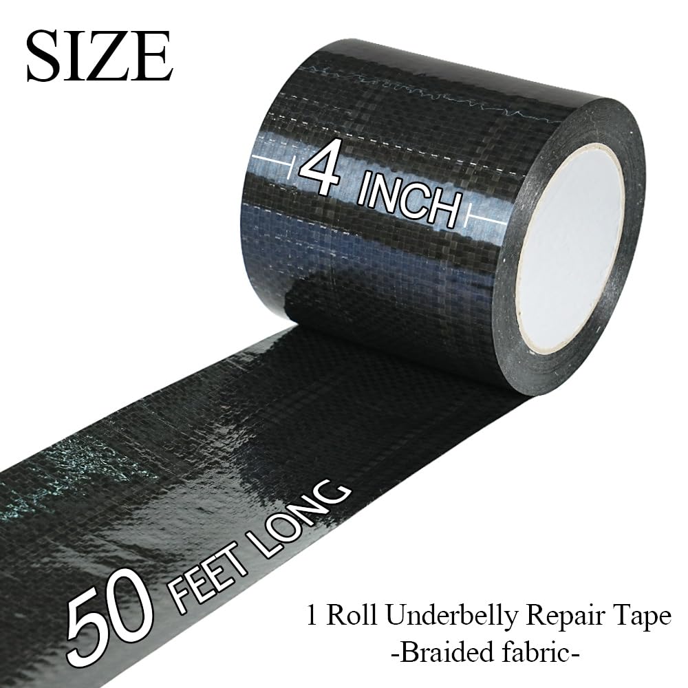 CHUANGSEED RV underbelly tape applied to the RV bottom to prevent debris