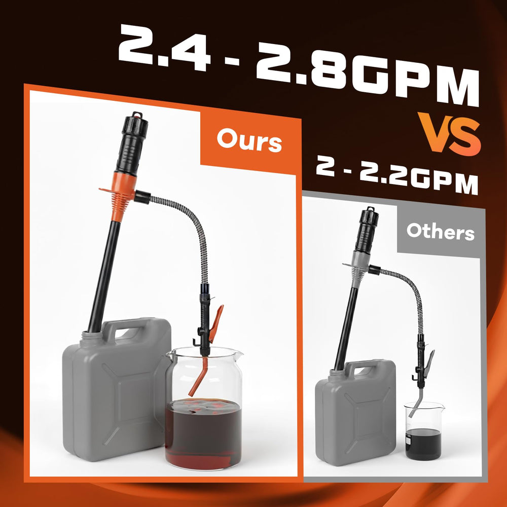 Chufa portable siphon transfers gasoline diesel kerosene and non potable water