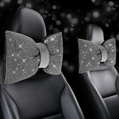 ChuLian bling car pillow with rhinestones for neck support on long drives