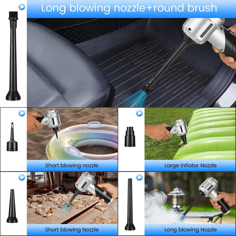 CHUMPOSH cleans pet hair from car seats and upholstery