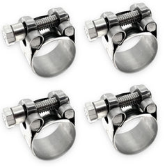 CHUN YUNG DA TT clamp closeup shows durable stainless steel construction for heavy-duty hoses.
