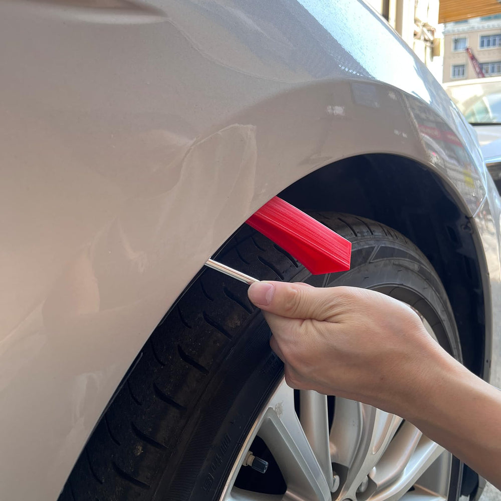 Chymogul rubber hammer and nylon pens tackle high points without damage