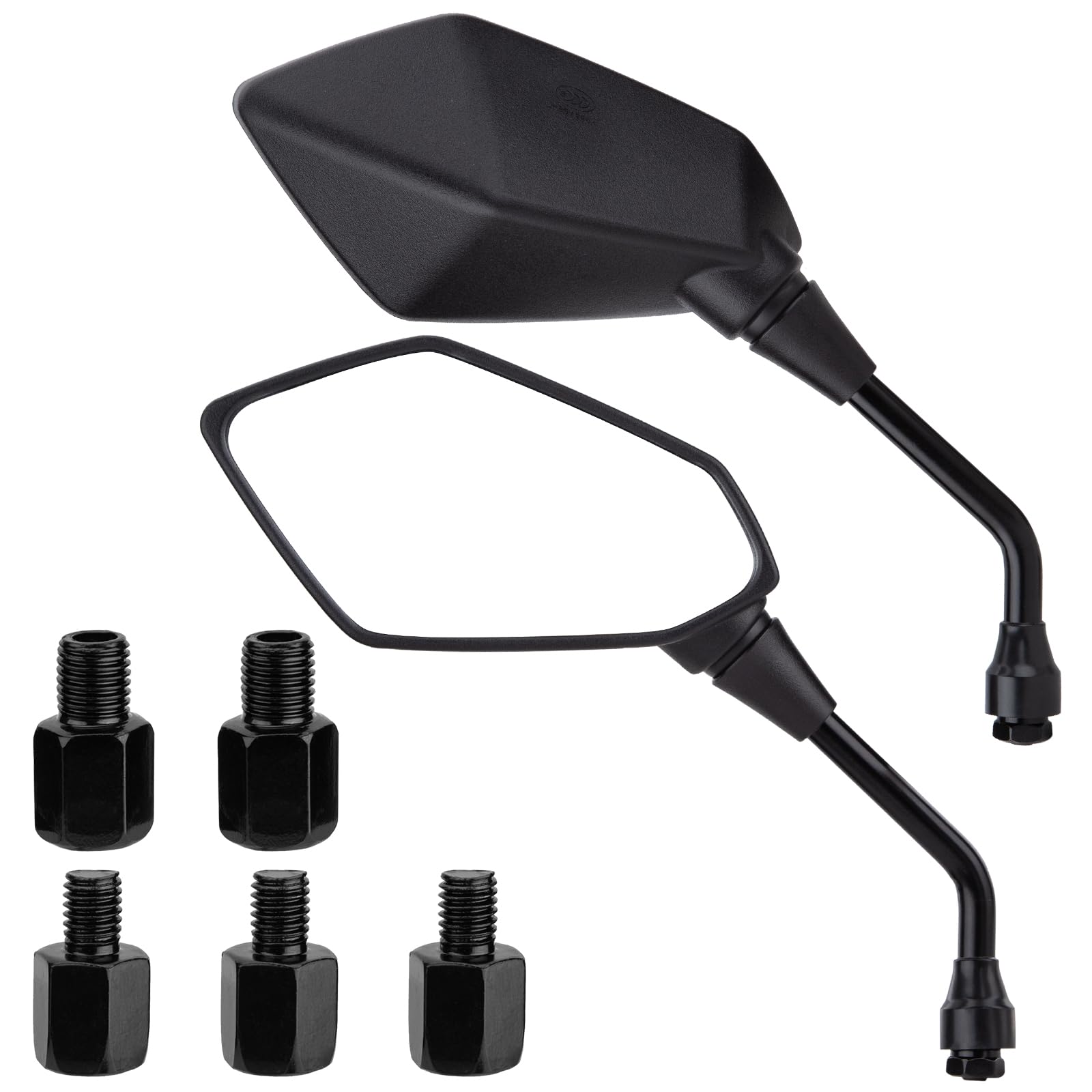 CICMOD left rear view mirror with clear HD glass for safer riding