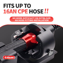 CIFITCOO hose install demo illustrating fast, precise fittings without leaks