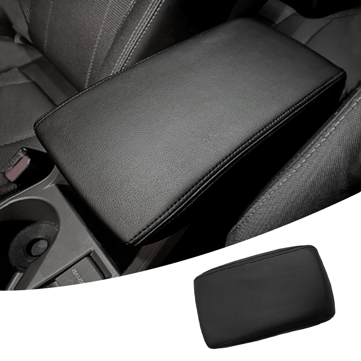 ciizssria Subaru Crosstrek armrest cover front view for full console protection against scratches