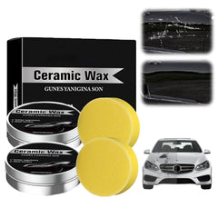 Cijikos Titanium Ceramic Wax Cream bottle ready for durable paint protection