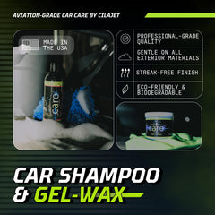 Fresh scent enhances the car-washing experience with Cilajet Care.