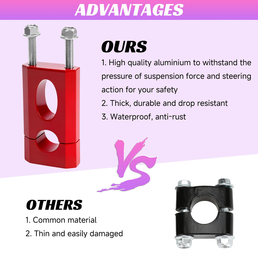 CILOYU 22 mm diameter and 35 mm mounting spacing for secure fit