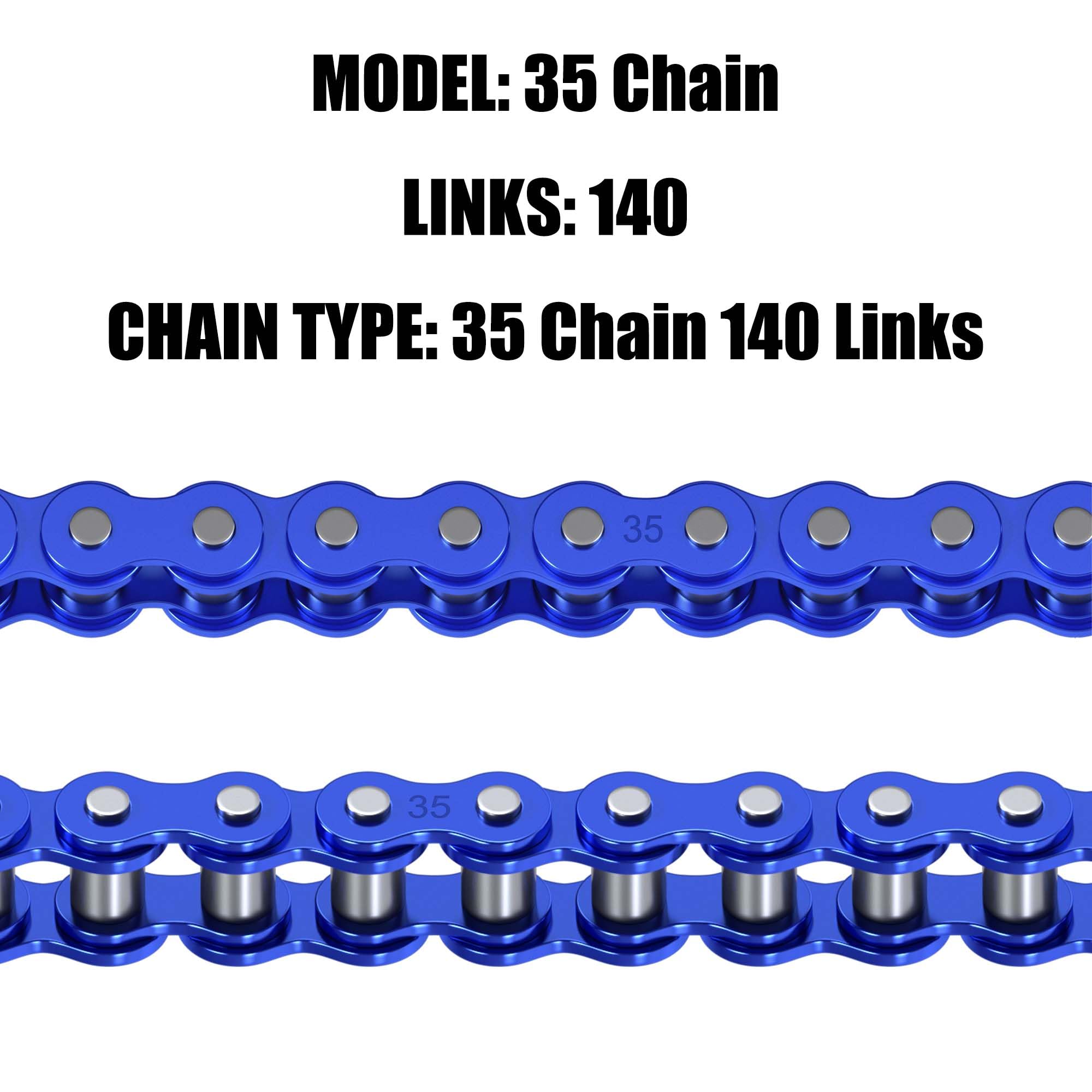 CILOYU 35-chain master links close-up for secure connections