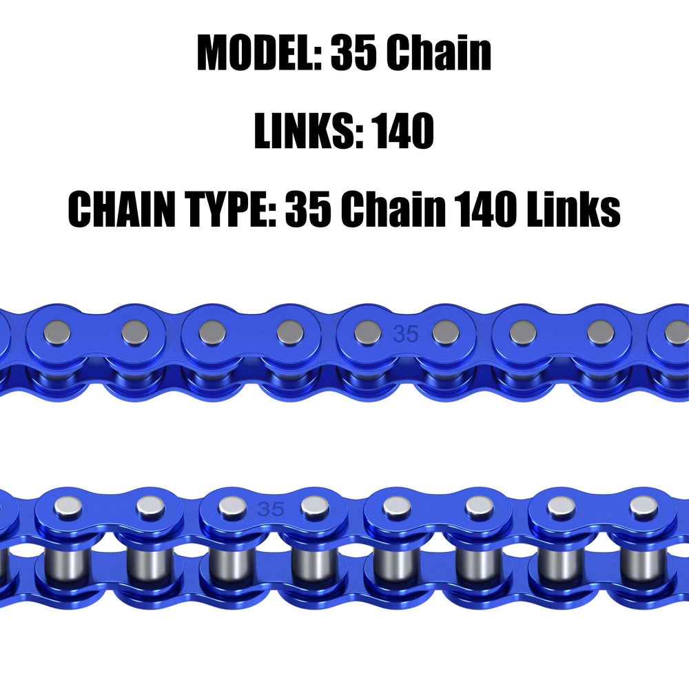 CILOYU 35-chain master links close-up for secure connections