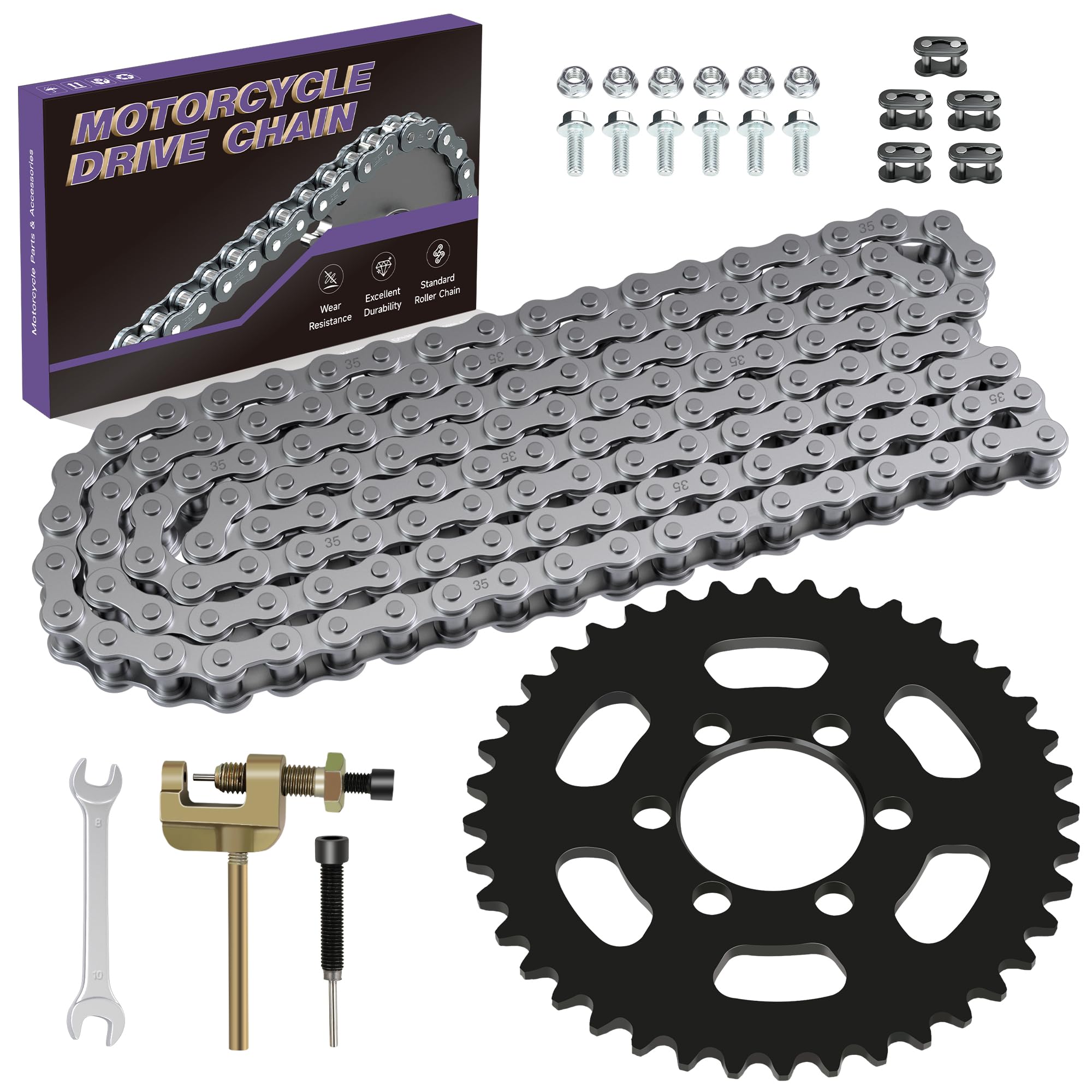 CILOYU 40T rear sprocket angle view shows mounting interface for fitment hints