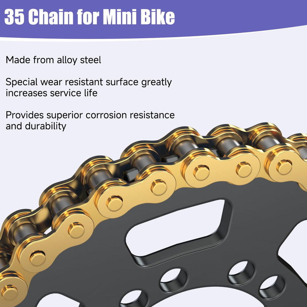 CILOYU tensioner includes master link for quick install.