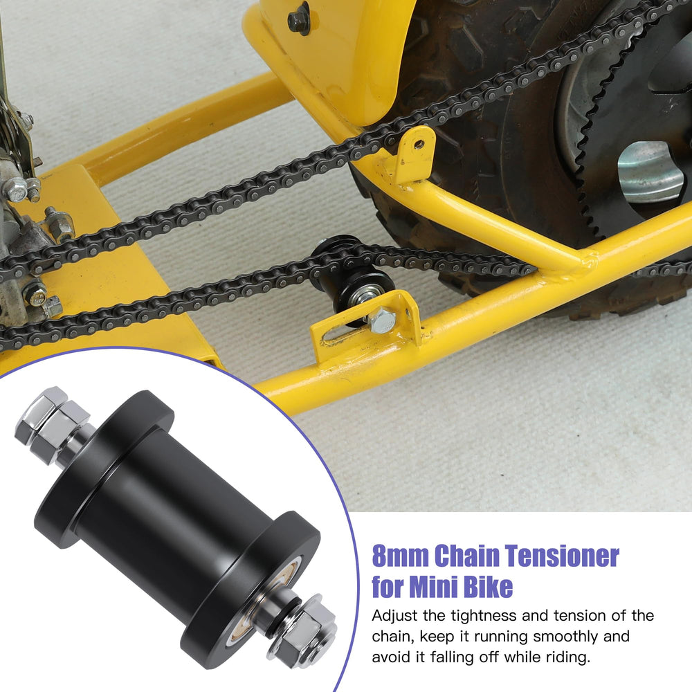 CILOYU tensioner rubber guide reduces wear during rides.