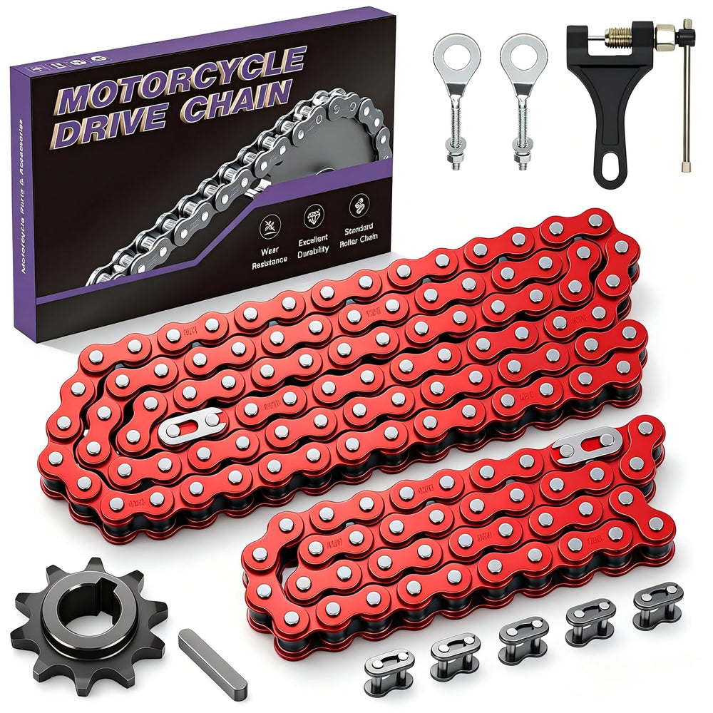 CILOYU 420 chain with 42/90 links kit for reliable mini bike upgrade