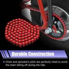 CILOYU 420 chain with 42 links for precise fit