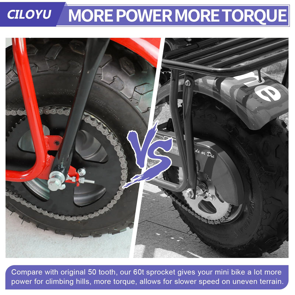 CILOYU 420 chain with 90 links for durability under load