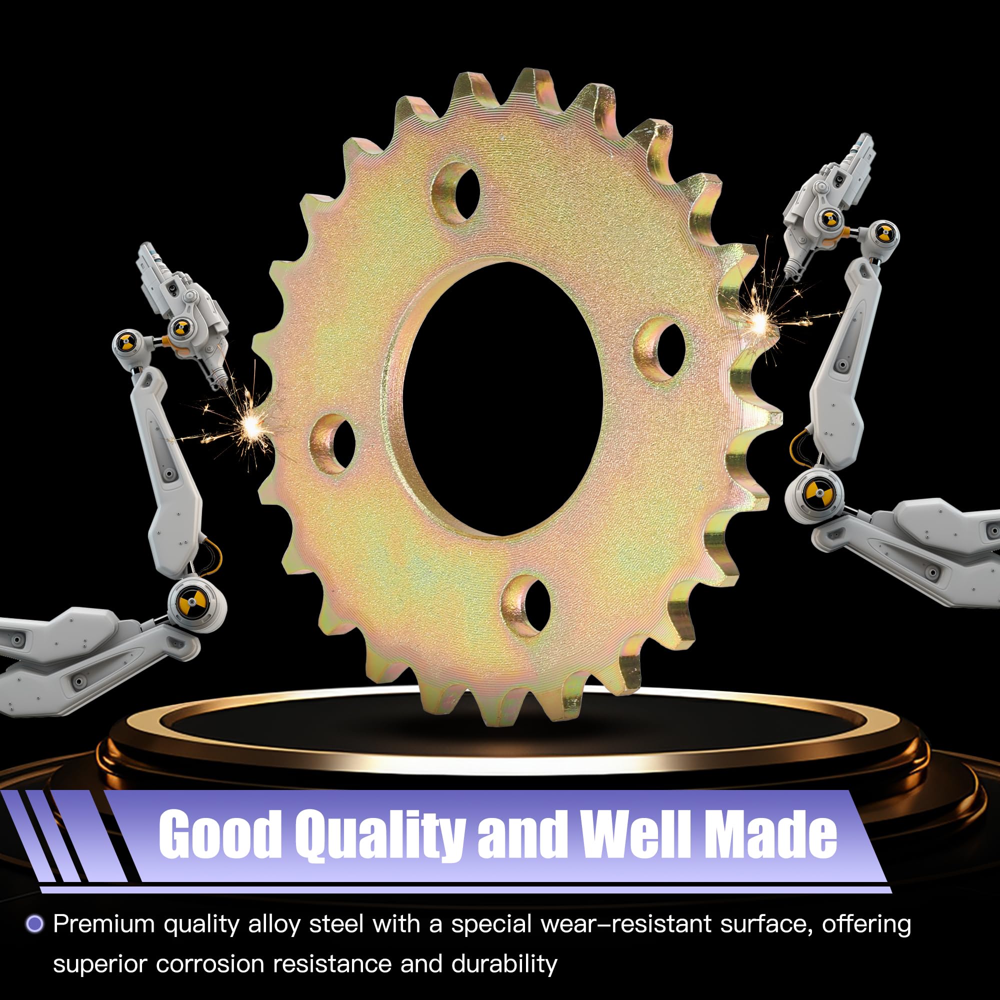 CILOYU 68mm hole spacing alignment for sprockets