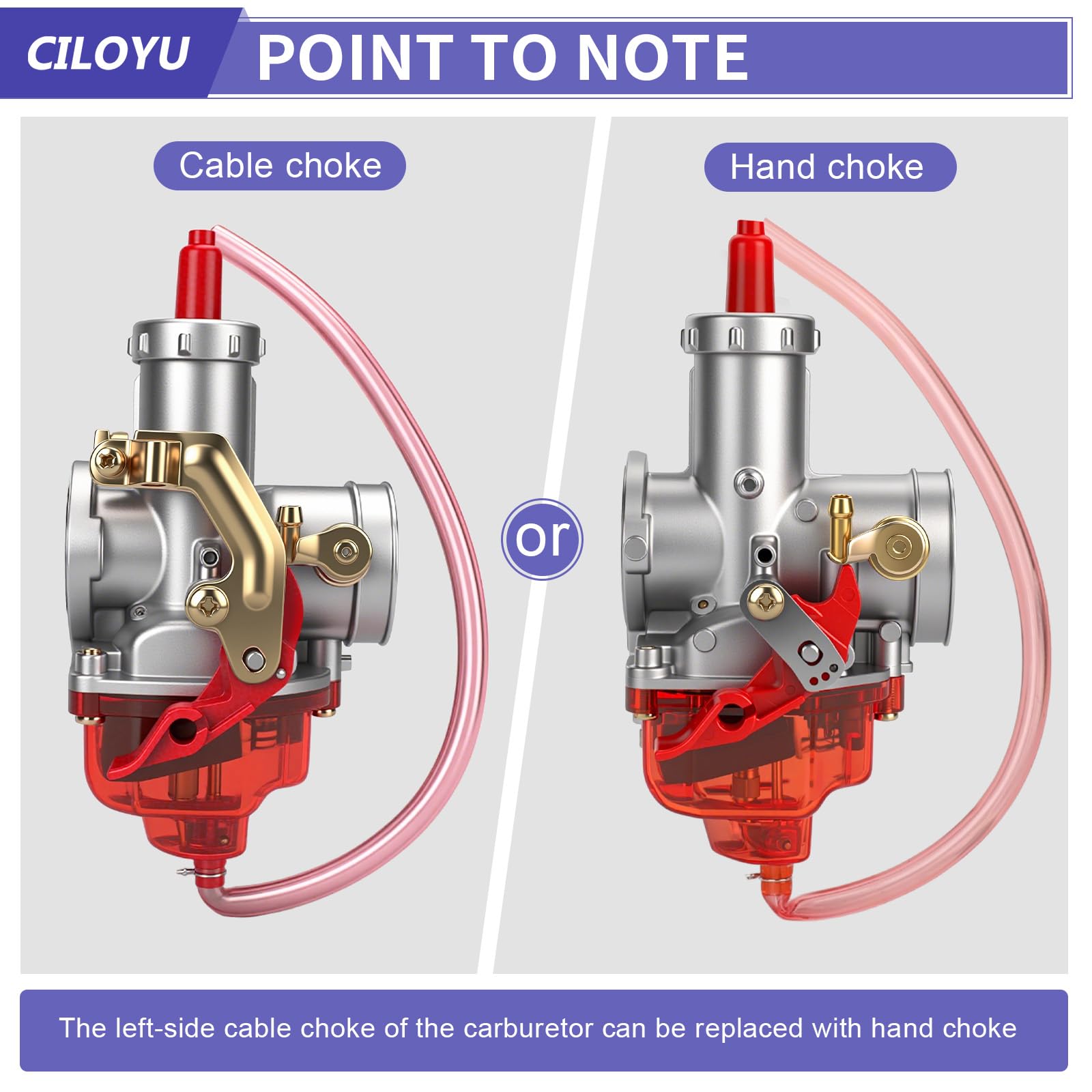 CILOYU 12mm air filter component supports filtration and consistent airflow.
