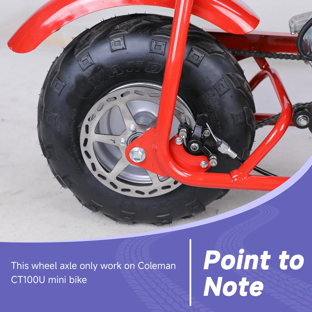 CILOYU axle nut set secures wheel mounting under rugged riding conditions
