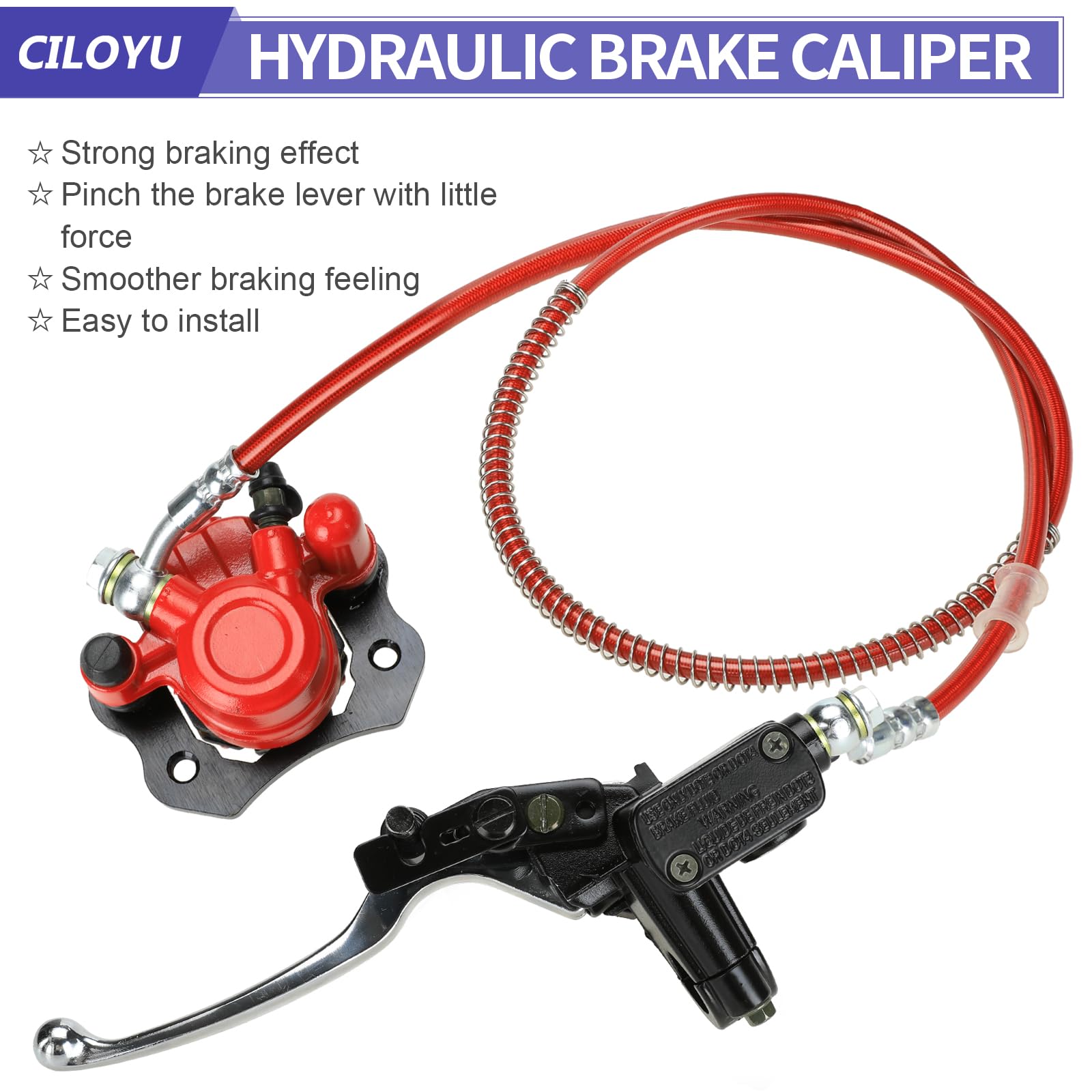 CILOYU brake kit mounting bracket for clean frame integration