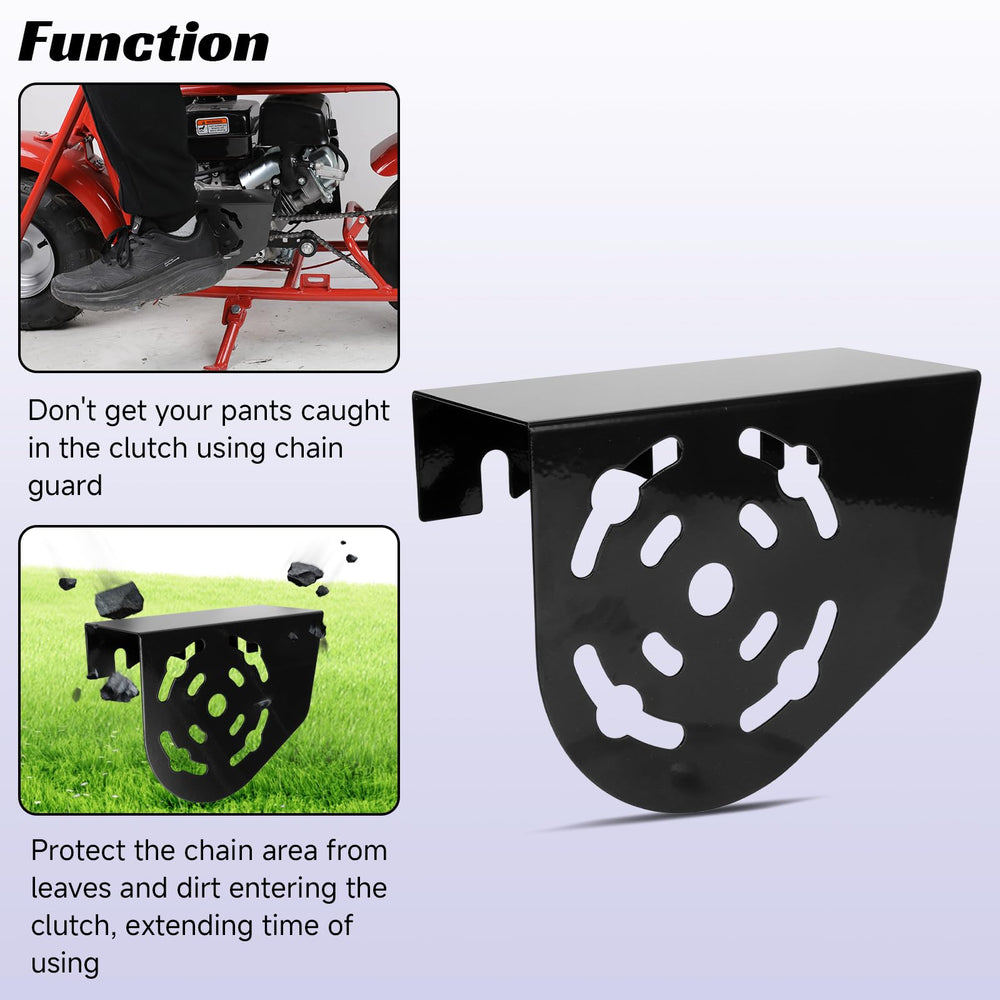 CILOYU bt200x-clutch-cover provides durable chain protection during rides