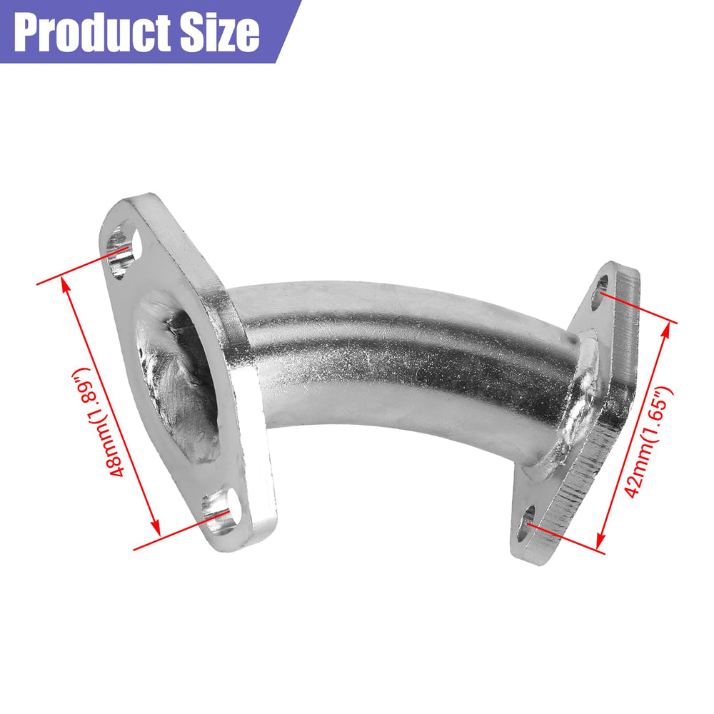 CILOYU intake bend protects carburetor during tip overs and bumps.