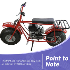 CILOYU CT200U-compatible axle ready for quick installation
