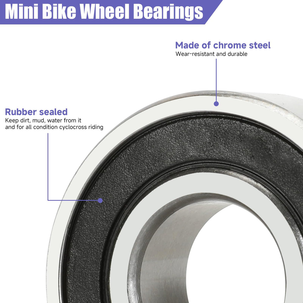 CILOYU rubber seals protect bearings in all-weather riding
