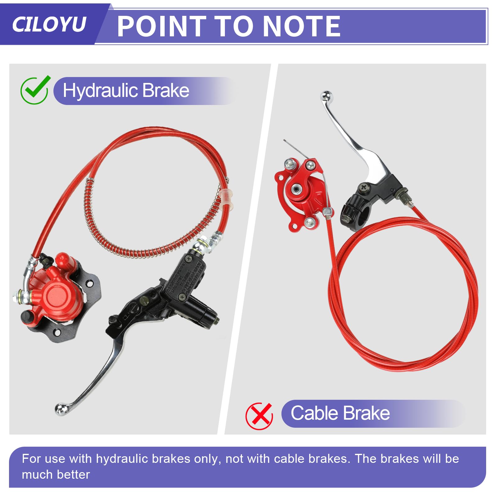 CILOYU durable steel rear stretch tabs resist wear