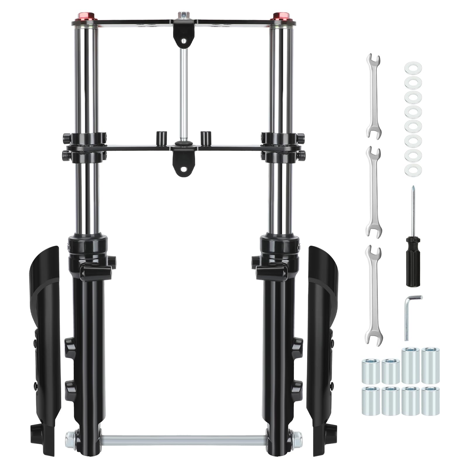 CILOYU front fork suspension for MMB80 improves ride comfort and handling.