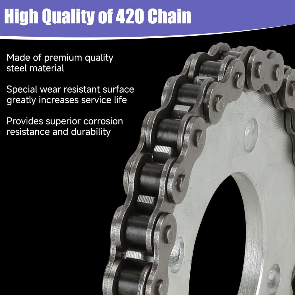 CILOYU front sprocket for KT196 ensures smooth engagement