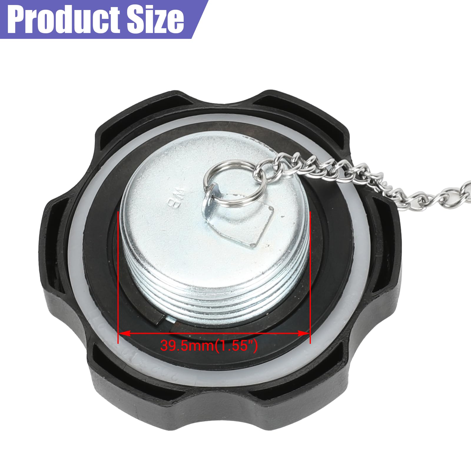 CILOYU Coleman CT200U gas tank cap with chain, durable sealing