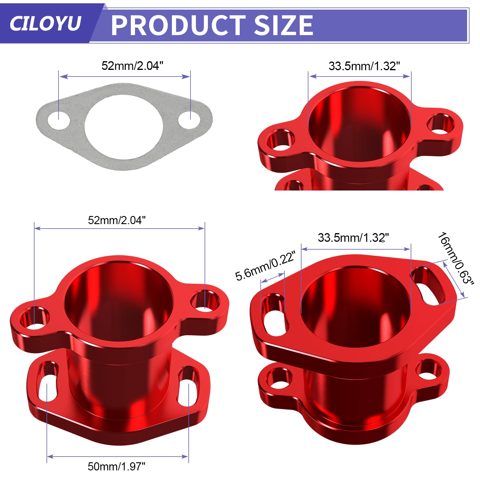 CILOYU gaskets pack ensures secure seals and leak prevention.