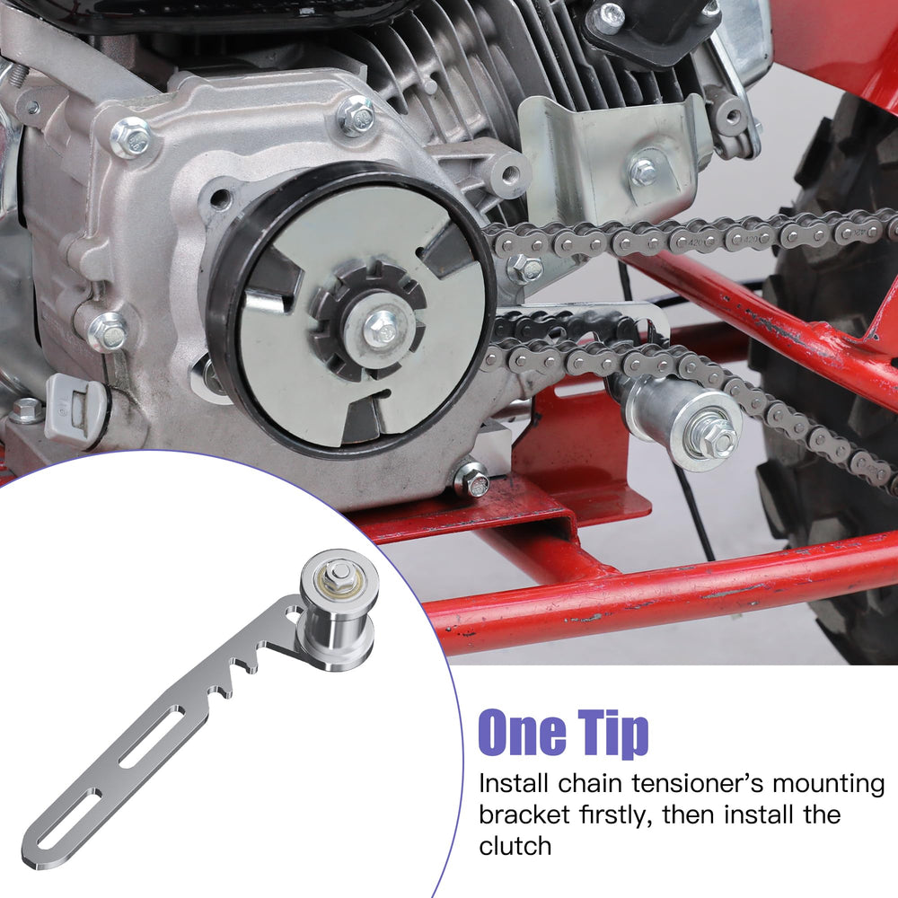 ciloyu roller tensioner visible on gx160 gx200 engine setup