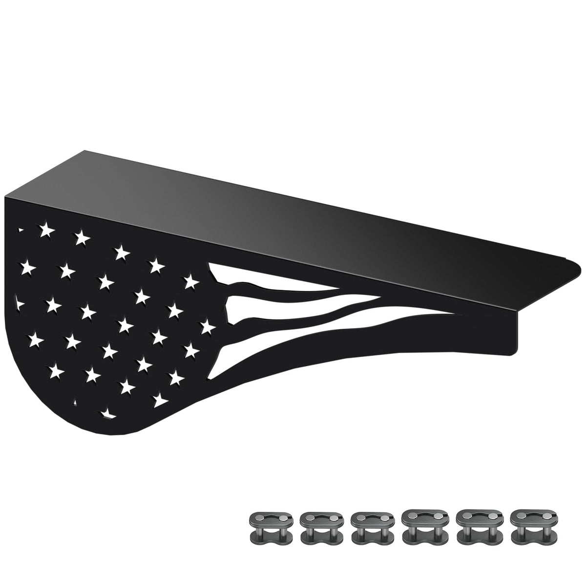 CILOYU chain guard front view protects the clutch during trail rides.