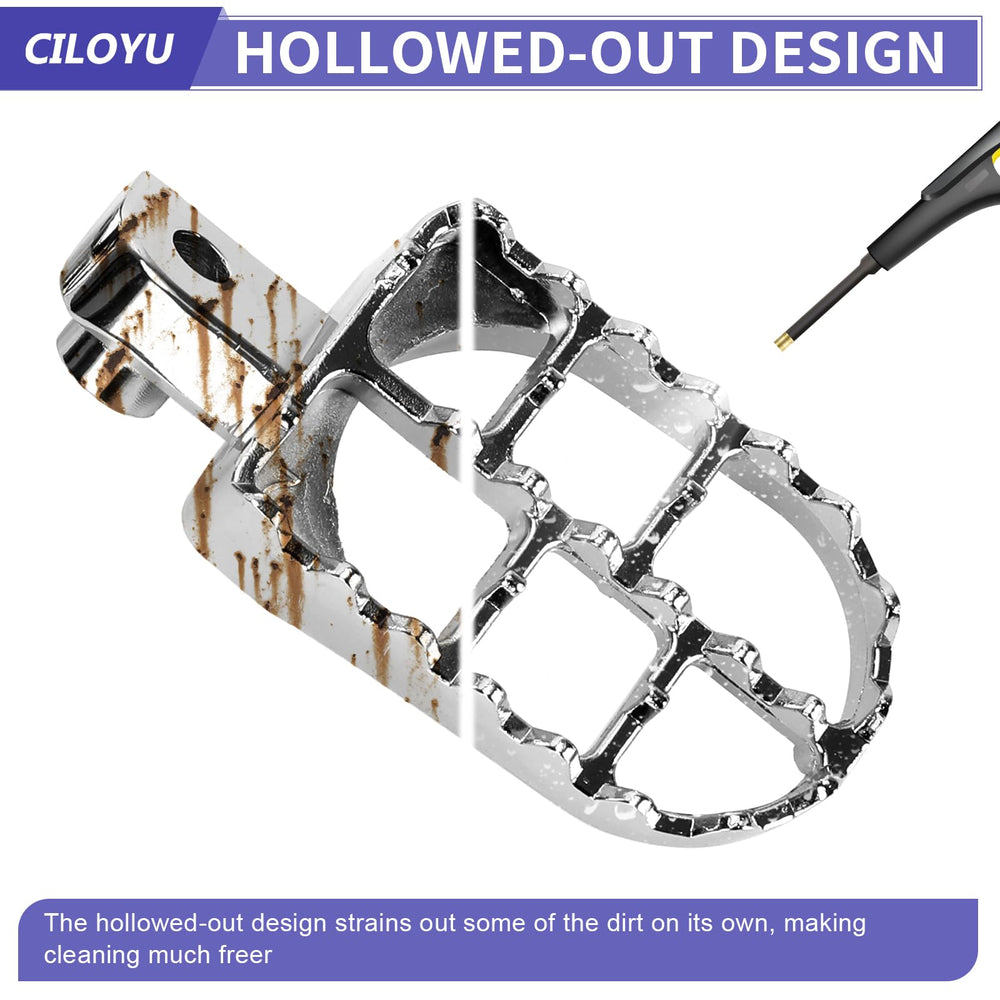 CILOYU wide pedals improve stance during long rides
