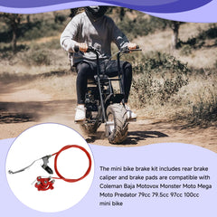 CILOYU rear brake caliper included in the minibike brake kit