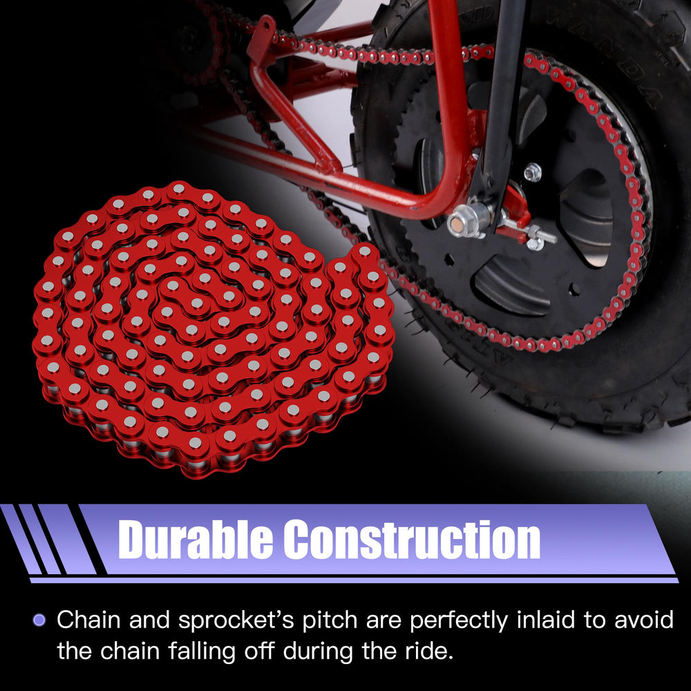 CILOYU mini bike riding on rough terrain demonstrating improved grip and control